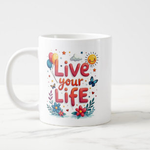 Life Jumbo Mug