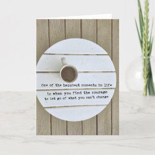 LIFE LESSONS Greeting Card
