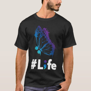 Life Love And Support Suicide Prevention Awareness T-Shirt