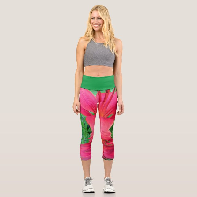 Life Love Capri Leggings (Front)