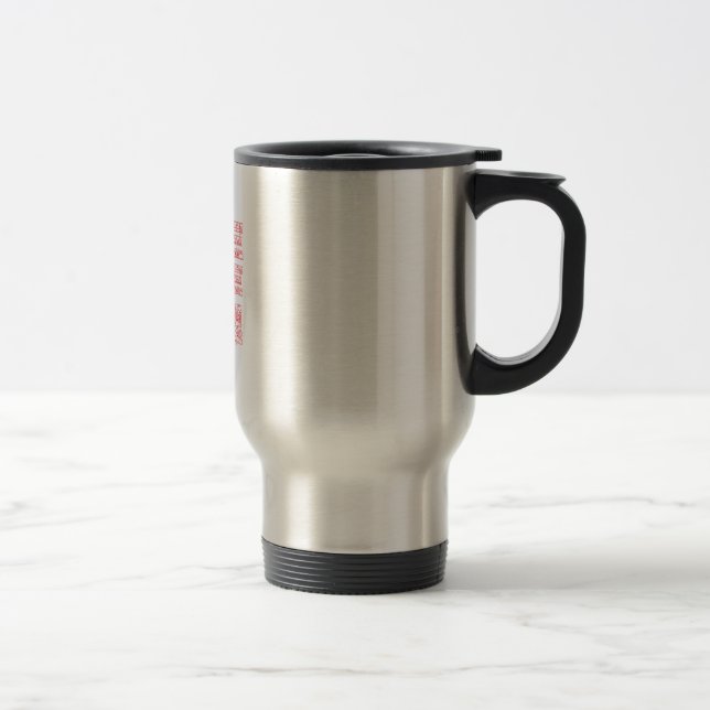 Life, Love, Zen Travel Mug (Right)