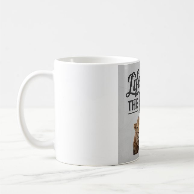 Life Loves The Bold  Coffee Mug (Left)
