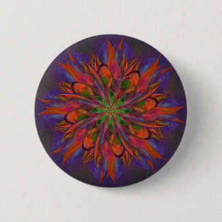 Life Mandala 6 Cm Round Badge