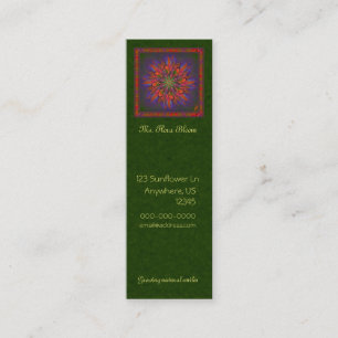 Life Mandala Mini Business Card