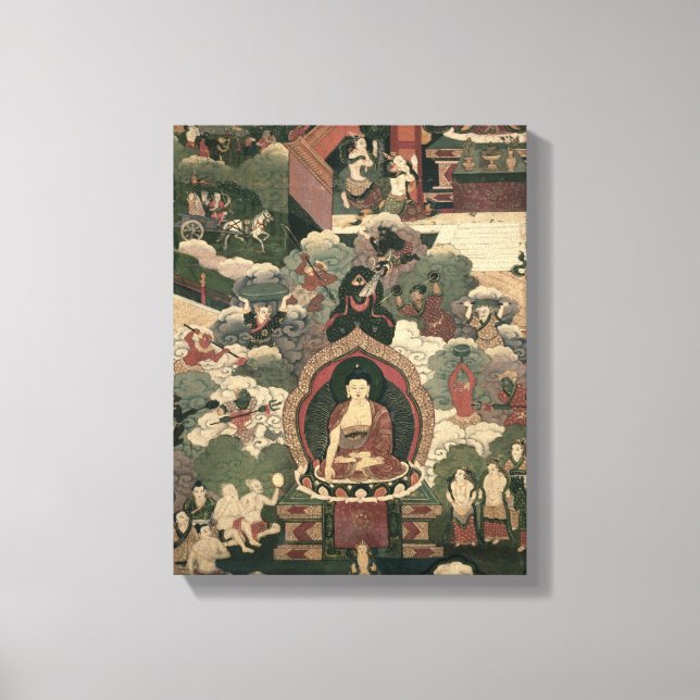 Life of Buddha Sakymuni Canvas Print (Front)