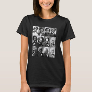 Life Of Frederick Douglass Shirt-Retro Black Histo T-Shirt