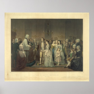 Life of Geo Wshgton The Citizen by Junius Stearns Poster