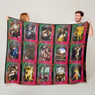 Life of Jesus Christ Fleece Blanket