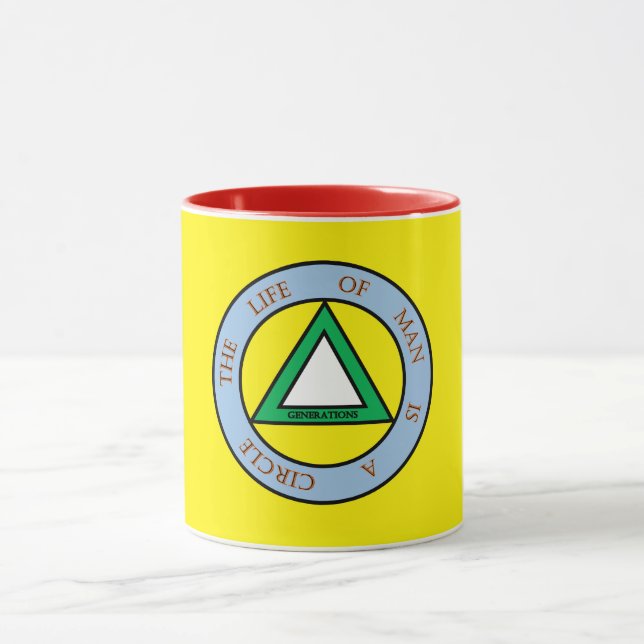 LIFE OF MAN Mug (Center)
