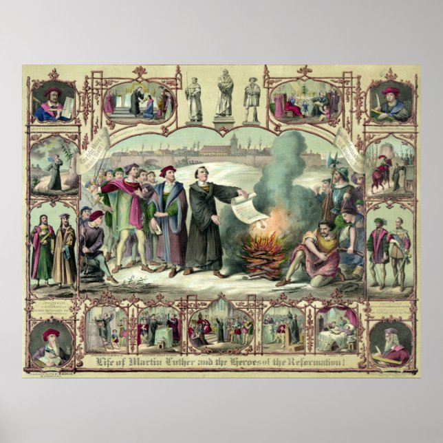Life of Martin Luther Poster (Front)