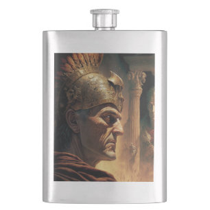 Life of Nicias and Crassus Hip Flask