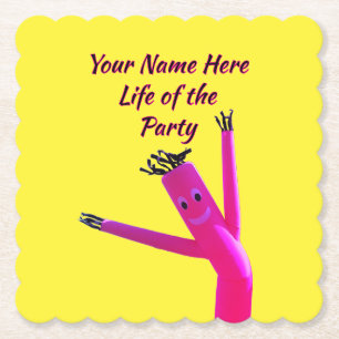 Life of the Party  Paper Coaster