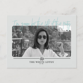 Life of the Party - The White Lotus Postcard