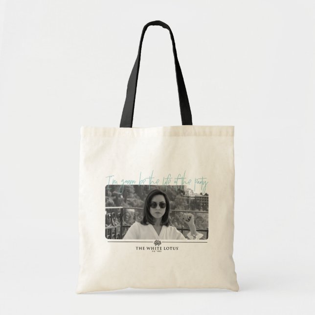 Life of the Party - The White Lotus Tote Bag (Front)
