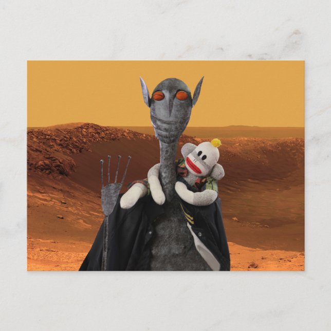 Life on Mars Postcard (Front)
