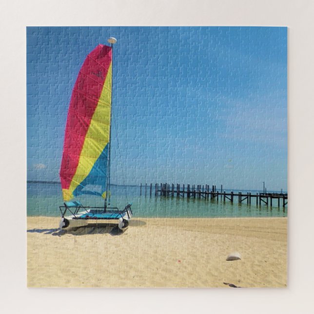 Life on the Beach - 20x20 - 676 pieces Jigsaw Puzzle (Vertical)