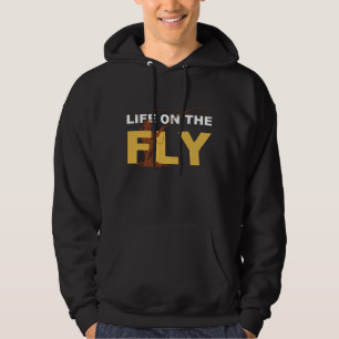 Life On The Fly Fischer Angler Fish Hoodie