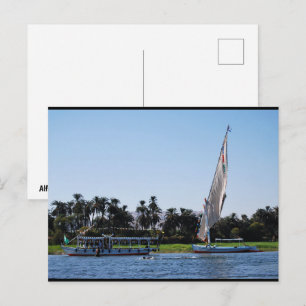 Life on the Nile Postcard