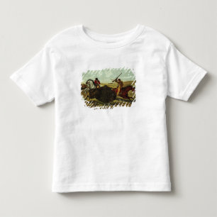 Life on the Prairie - the Buffalo Hunt, 1862 Toddler T-Shirt
