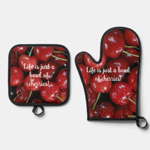 Life Oven Mitt & Pot Holder Set