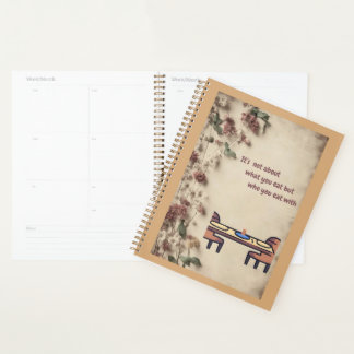 Life Planner with life's quote