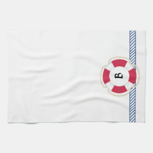 Life preserver Rope Nautical Towel