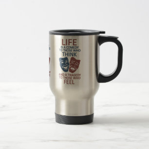 LIFE quote mug - choose style & colour