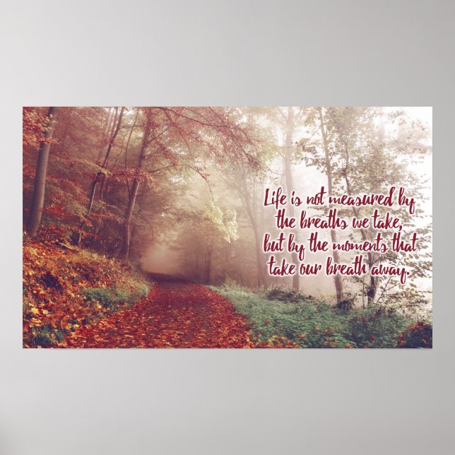 Life Quote poster (Front)
