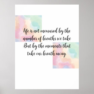 Life Quotes, Graduation, Congratulations Poster