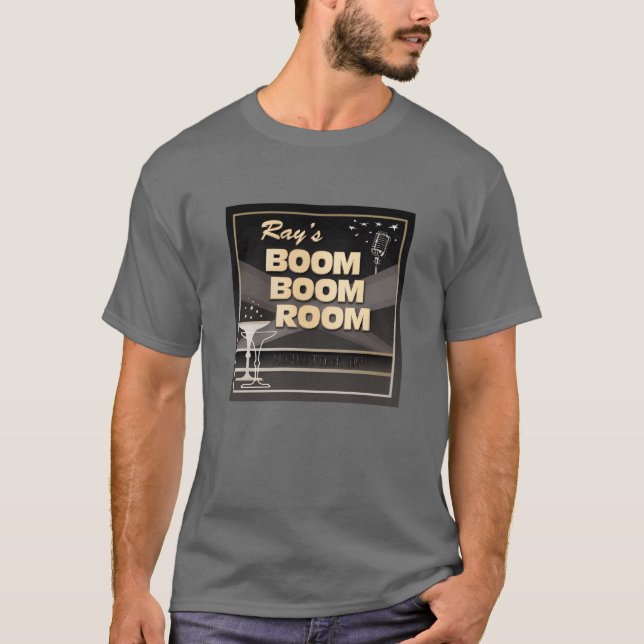 Life Ray s Boom Boom Room Funny Movie retro T-Shirt (Front)