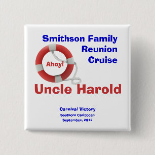 Life Ring Cruise Personalised Name Badge
