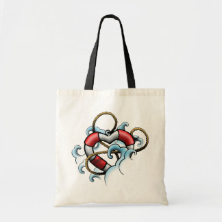 life ring tote bag