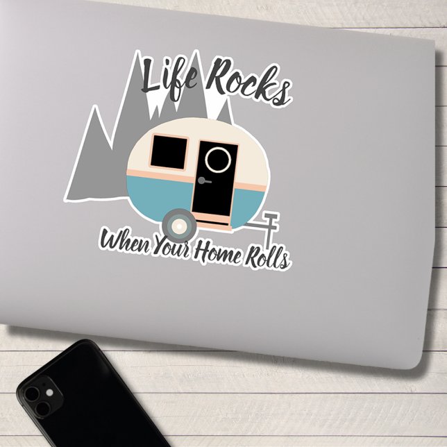 Life Rocks Caravan Camper Sticker (Creator Uploaded)