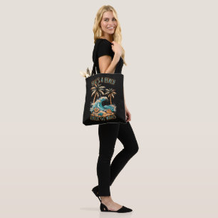 Life´s a Beach Summer Vacation Tropical Beach Tote Bag