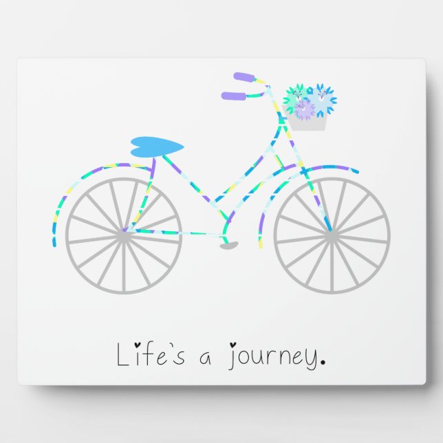 Life’s a Journey. Plaque (Front)