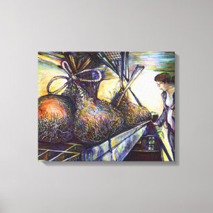 Life’s Hurling Destiny Canvas Print
