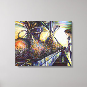 Life’s Hurling Destiny Canvas Print