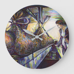 Life’s Hurling Destiny Large Clock