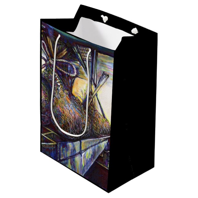 Life’s Hurling Destiny Medium Gift Bag (Front Angled)