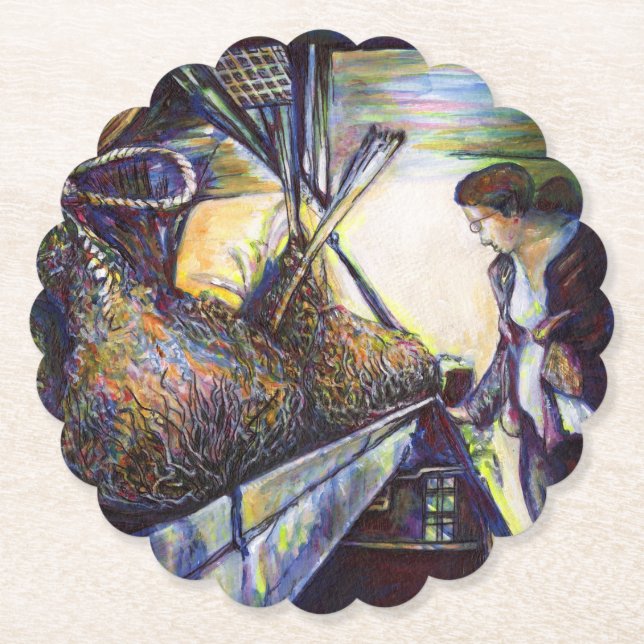 Life’s Hurling Destiny Paper Coaster (Front)