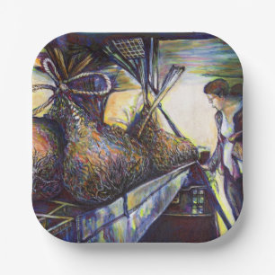 Life’s Hurling Destiny Paper Plate