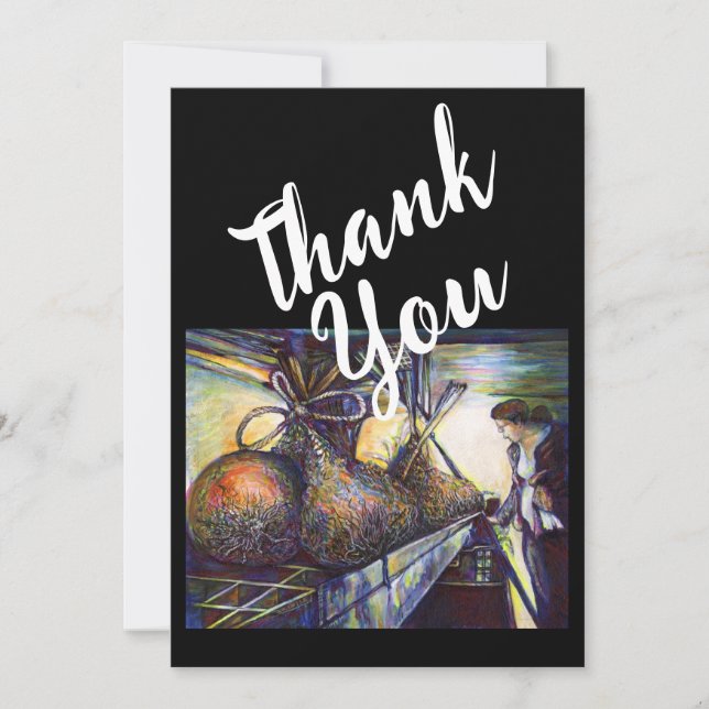 Life’s Hurling Destiny Thank You Card (Front)