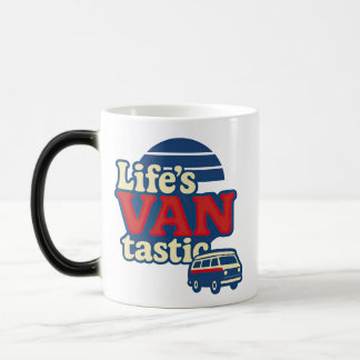 Life’s VANtastic Red Cream Blue Edition Magic Mug