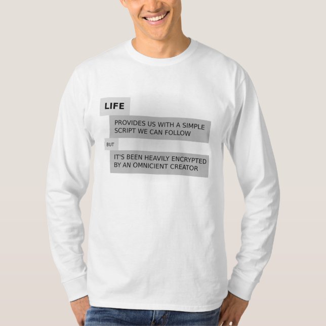 Life Script T-Shirt (Front)