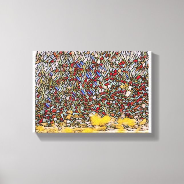 Life Setting Canvas Print (Front)