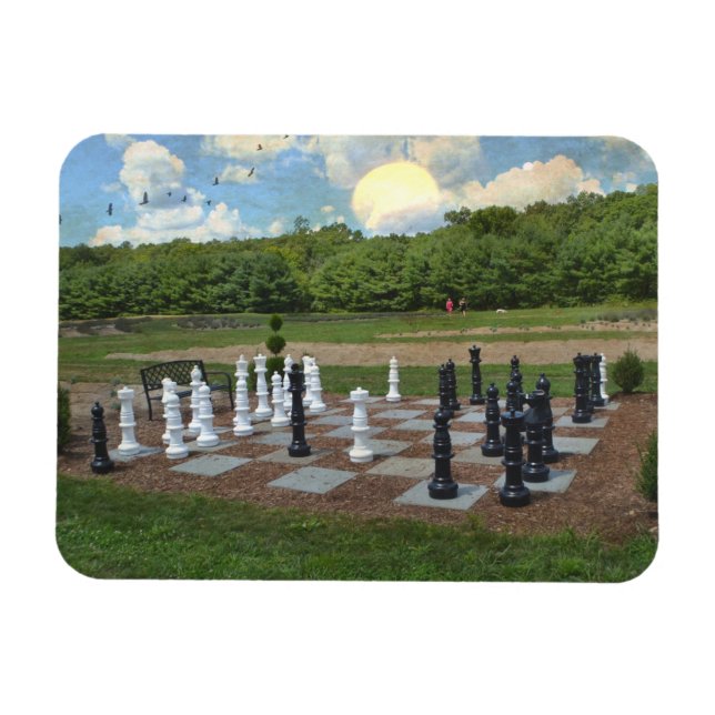 Life Size Chess Magnet (Horizontal)