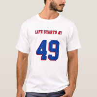 Life Starts At 49 Funny 49th Birthday