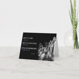 Life Success Inspirational Greeting Note Card