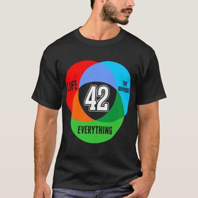 Life The Universe Everything Science Tshirt (Front)