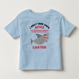 Life Threatening Food Allergy Alert Shark Shirt